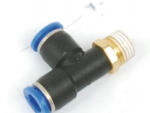 PD T型側三通外螺紋接頭